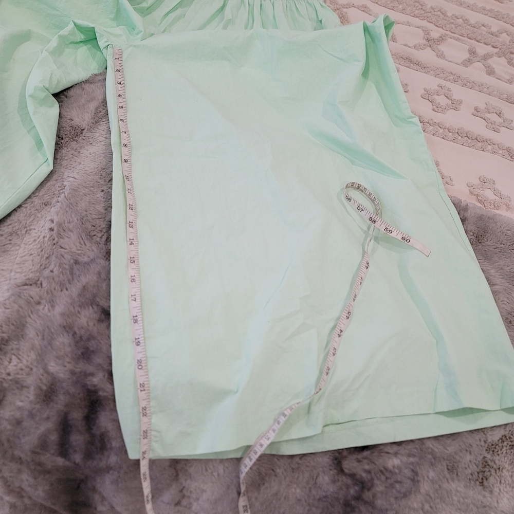 MONEY PACKING Green Wide Leg Jumpsuit Size Small - Picture 12 of 13